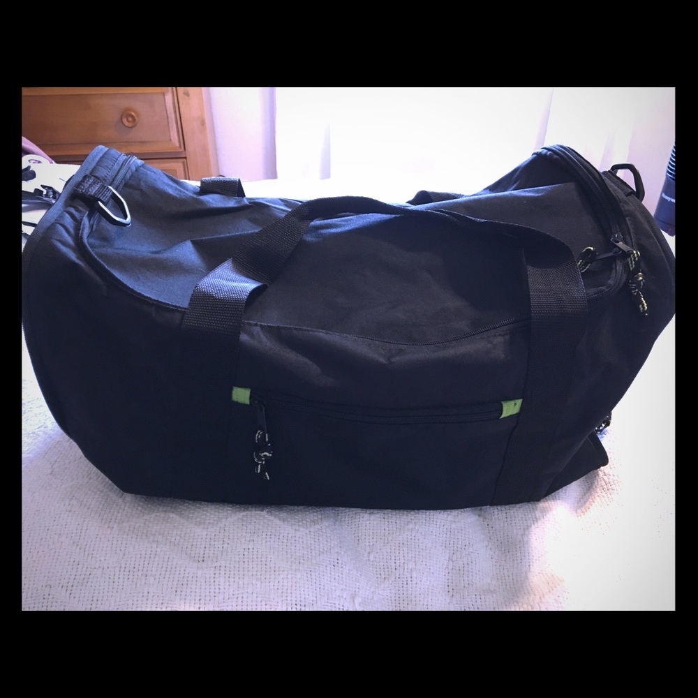 Black Duffel Bag